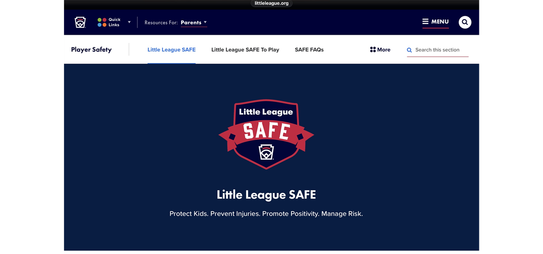Little League Safe Program